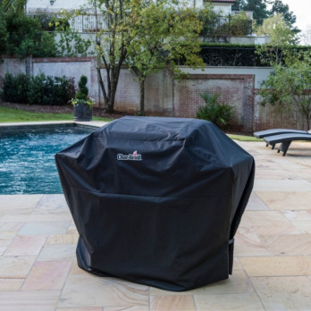 Char-Broil 3-4 Burner Grill Cover made of water-repellent polyester fabric