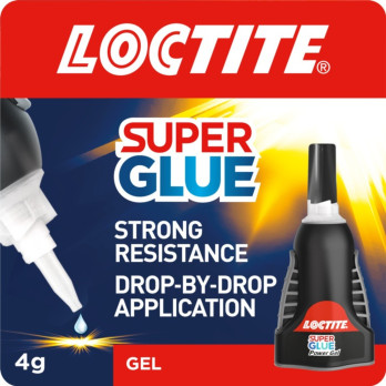 Loctite Control Gel 4g - toughened formula transparent shatterproof