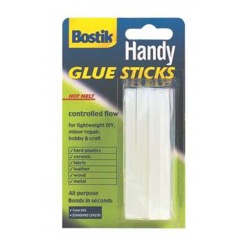 Bostik Handy Hot Melt Glue Gun Sticks - lightweight DIY minor repair hobby & craft