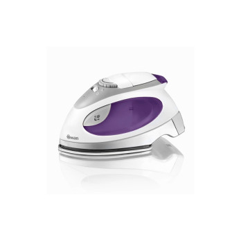 Swan Travel Iron With Pouch Purple 900W 100ml capacity warm-up indicator light