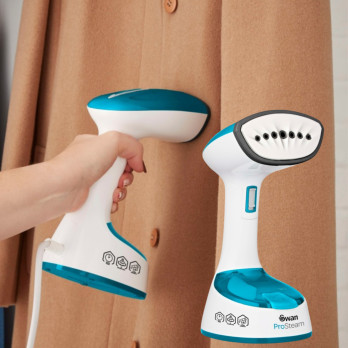 Swan Foldable Garment Steamer White - Ideal for travel