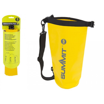 Summit Dry Bag Float 5L compact roll-top adjustable shoulder strap