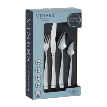 Viners Everyday 18/0 Cutlery Set Purity 16 Piece