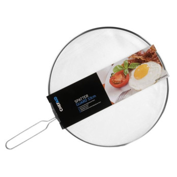 Chef Aid Spatter Guard 33cm - Drains strains noodles & spaghetti