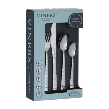 Viners Everyday 18/0 Cutlery Set Glisten 16 Piece