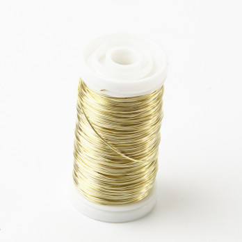 Oasis Metalic Reel Wire Shiny Gold