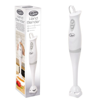 Quest White 2-Speed Stick Blender 200w hanging hook