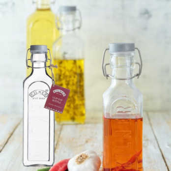 Kilner New Clip Top Bottle 0.6L - high quality sodalime glass material