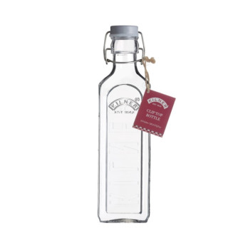 Kilner New Clip Top Bottle 0.6L - high quality sodalime glass material