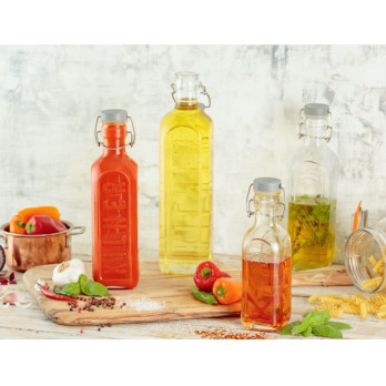 Kilner New Clip Top Bottle 0.6L - high quality sodalime glass material