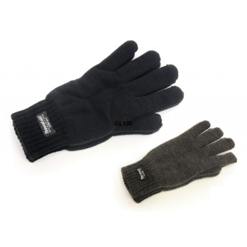 RJM Mens Thinsulate Gloves Wind-Resistant Non-Slip Grip Machine Washable