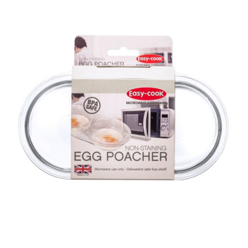 Easy Cook Egg Poacher - Microwave & dishwasher safe