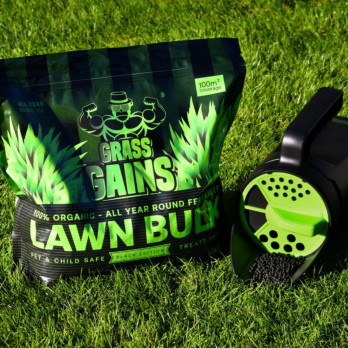 Grass Gains Black Edition Lawn Bulk Fertiliser 2.5kg