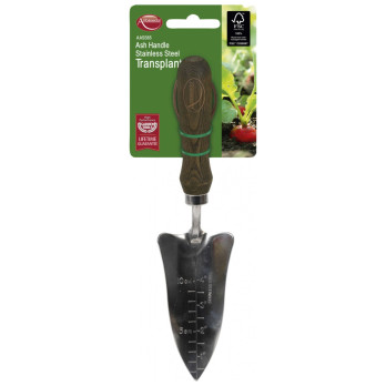 Ambassador Ash Handle Stainless Steel Transplanter