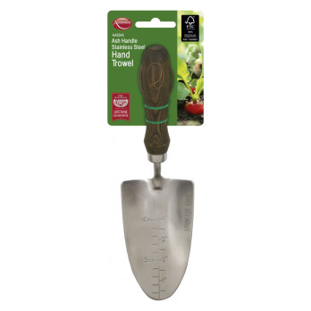 Ambassador Ash Handle Stainless Steel Hand Trowel