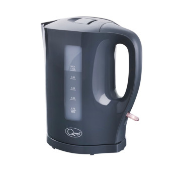 Quest 1.7L Jug Kettle Grey - Overheat protection