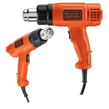 Black & Decker 1750W Heat Gun - Ideal for stripping paint varnishes & adhesives