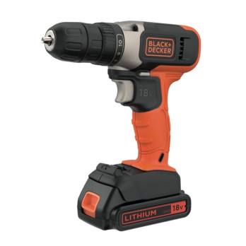 Black & Decker Cordless Drill Driver 18V - 10 torque settings