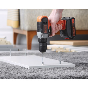 Black & Decker Cordless Drill Driver 18V - 10 torque settings