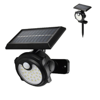 Extrastar Solar LED Flood Light With PIR 3.7w