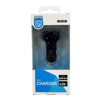 Extrastar Type-C USB Car Charger PD20w compatibility for smartphones and tablets travel-friendly