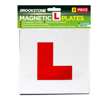 Brookstone L Plates Magnetic strong hold