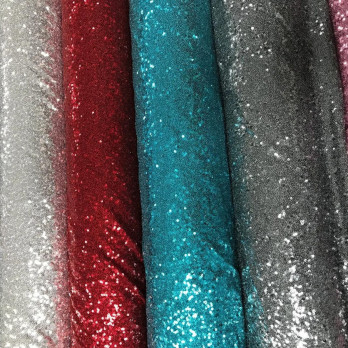 Sequin Fabric All over Sequins on Mesh Dance Theatre Sportswear Apparel 137CM