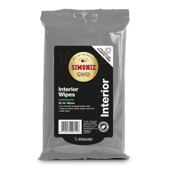 Simoniz Dashboard Wipes Matt Laminate Pack 20