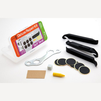 Sport Direct Self Seal Deluxe Repair Kit 6 self-seal patches  3 nylon tire levers and spanner