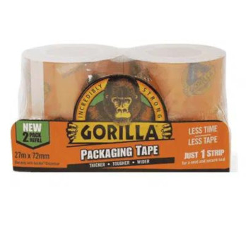 Gorilla Packaging Tape Dispenser 18m shipping storing Moisture and temperature resistant