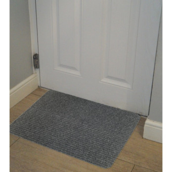 Groundsman Basic Ribbed Indoor Doormat 50 x 80cm superior floor protection