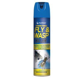 PestShield Fly & Wasp Kill 300ml for flies wasps flying ants midges and mosquitoe