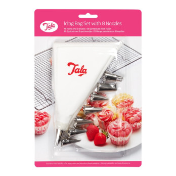 Tala Icing Bag Set stainless steel nozzles