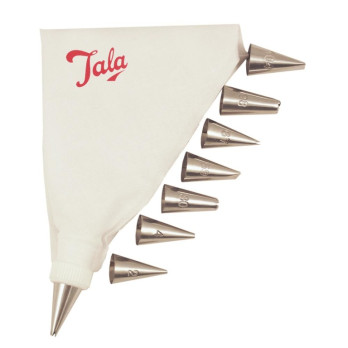 Tala Icing Bag Set stainless steel nozzles