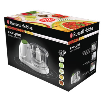 Russell Hobbs Food Collection Mini Chopper 500ml bowl lid & blade 70w