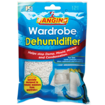 151 Hanging Wardrobe Dehumidifier 450ml