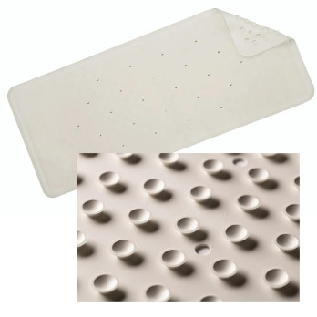 Croydex Rubagrip Bath Mat - White Large - 900 x 370mm