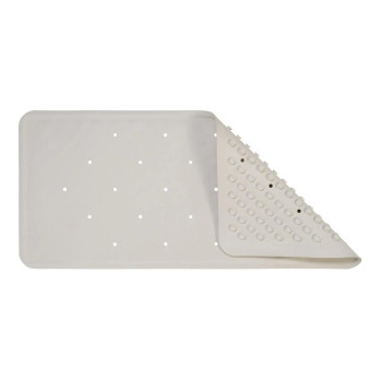 Croydex Rubagrip Bath Mat - White Medium - 740mm x 340mm