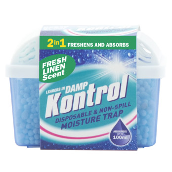 Kontrol Mini Moisture Dehumidifier Linen - 100ml capacity