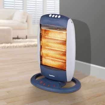 SupaWarm Halogen Heater 1200w cable 1.3-meter anti-tip cut-off