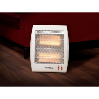 SupaWarm Halogen Heater 800w 2 heat settings 1.37 meters cable