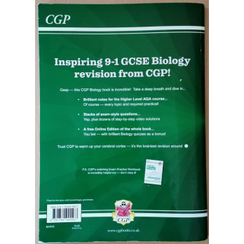 GCSE AQA Biology Revision Guide - Higher Level includes Online Edition, Videos & Quizzes