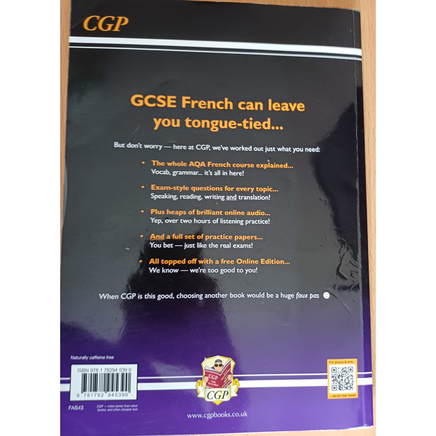 GCSE AQA French - Complete Revision & Practice For 2024-2025 Exams (CGP ...