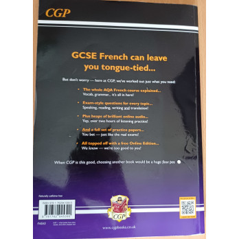 GCSE AQA French - Complete Revision & Practice for 2024-2025 Exams (CGP AQA French)