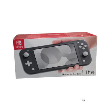 Nintendo Switch Lite - Grey + 128GB MicroSD card + Case + Screen protector