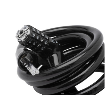 Burg-Wächter Illuminated Combination Bicycle Lock Cable 12 x 180cm