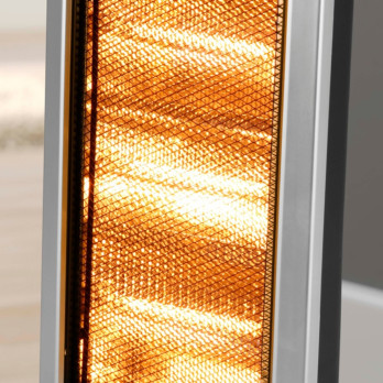 SupaWarm Deluxe Halogen Heater 1200w Slimline Oscillating  3 Heat settings