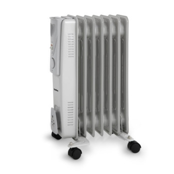 SupaWarm Oil Filled Radiator 1500w anti-tip cut out 3 heat settings 7 heat fins