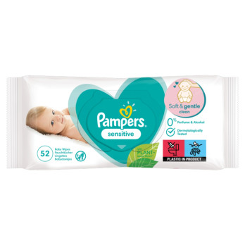 Pampers Baby Wipes Pack 52