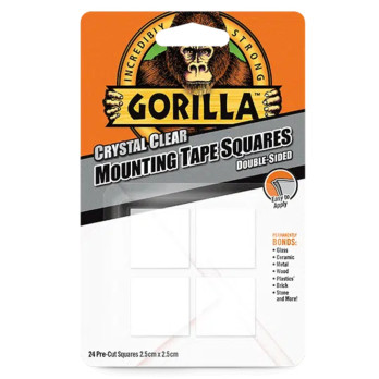 Gorilla Mounting Tape Squares DIY crafting and everyday uses